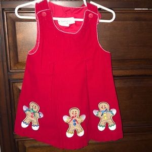 Samara Gingerbread Corduroy Dress